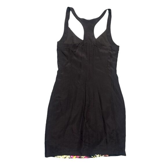 Rebecca Minkoff 100% Silk Joshua Watercolor Floral Racerback Mini Dress Size 0 - Picture 3 of 11